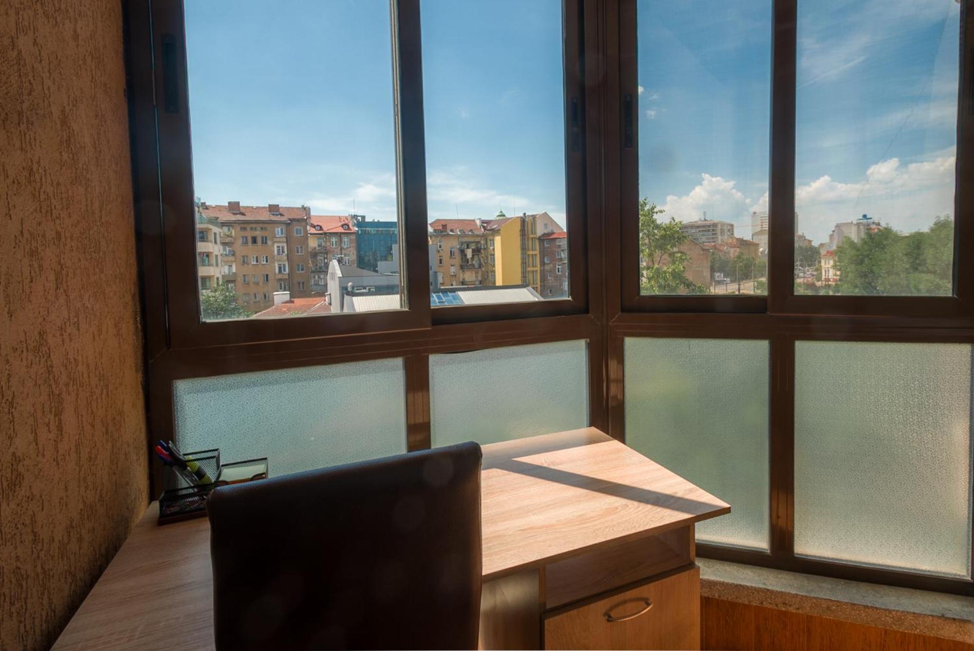 Top Center Spacious Apartment With Ac And Free Underground Parking Sofia Eksteriør billede