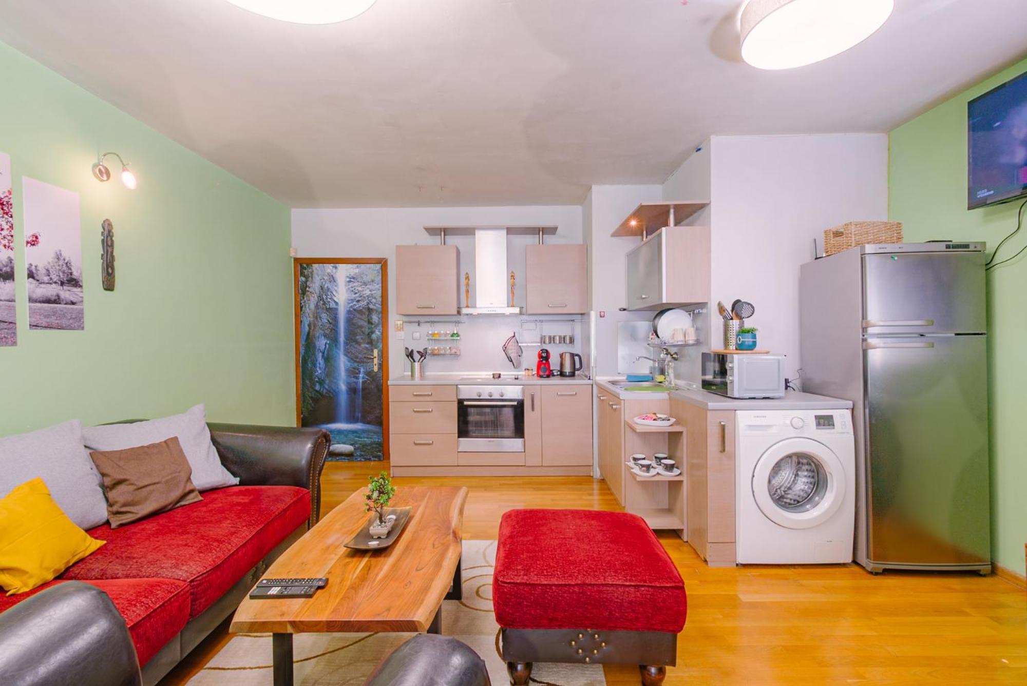 Top Center Spacious Apartment With Ac And Free Underground Parking Sofia Eksteriør billede