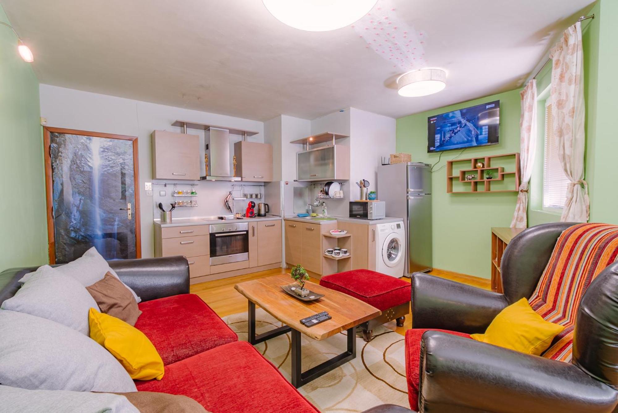 Top Center Spacious Apartment With Ac And Free Underground Parking Sofia Eksteriør billede